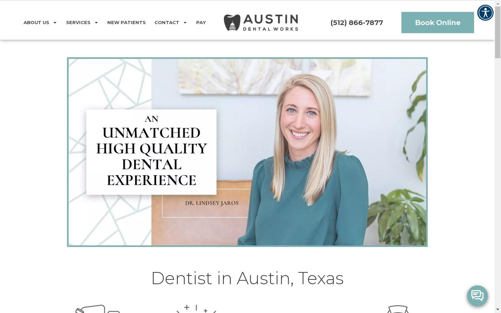 Austin Dental Works screenshot