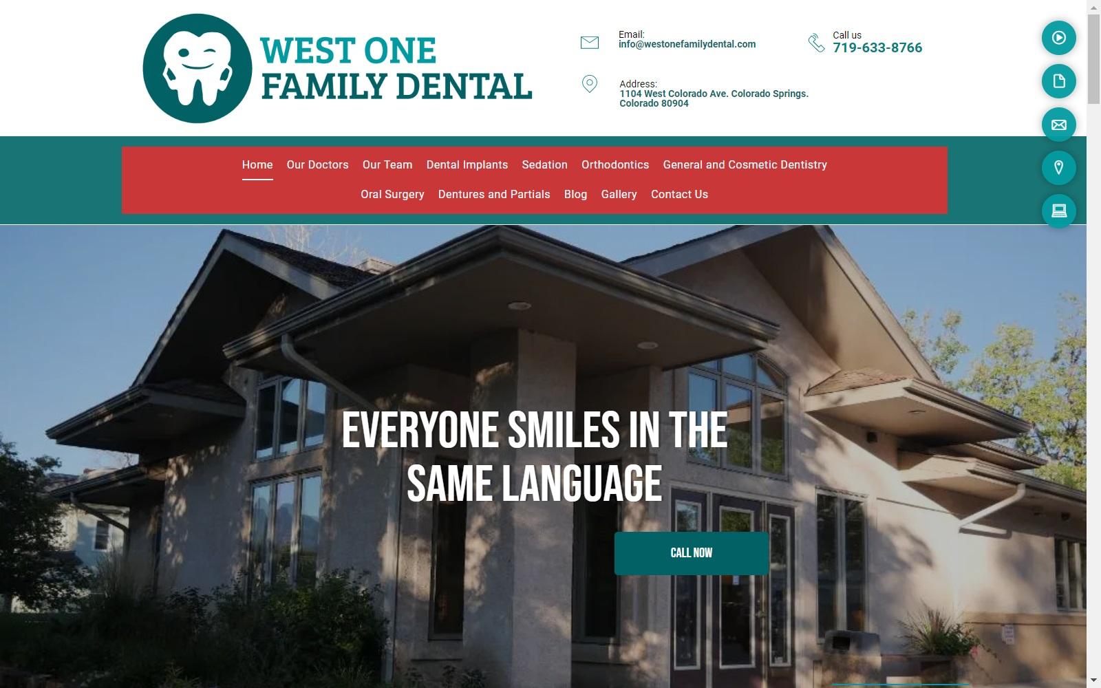 West One Family Dental Hartle Sheila M DDS screenshot
