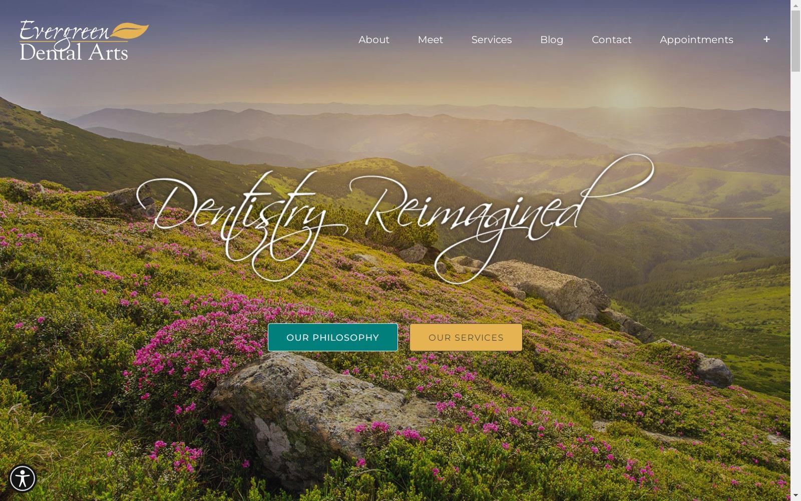 Evergreen Dental Arts screenshot