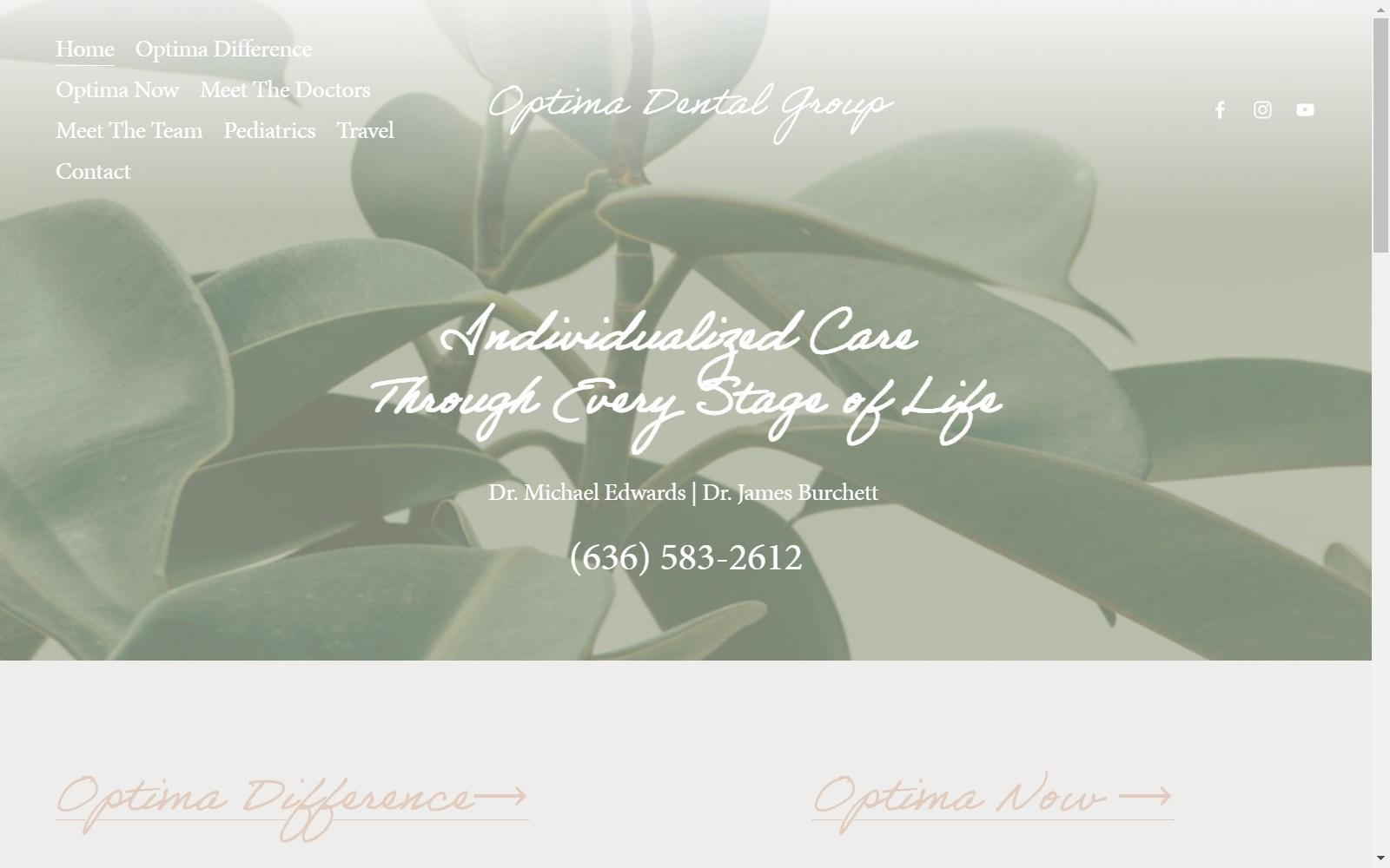 Optima Dental Group screenshot