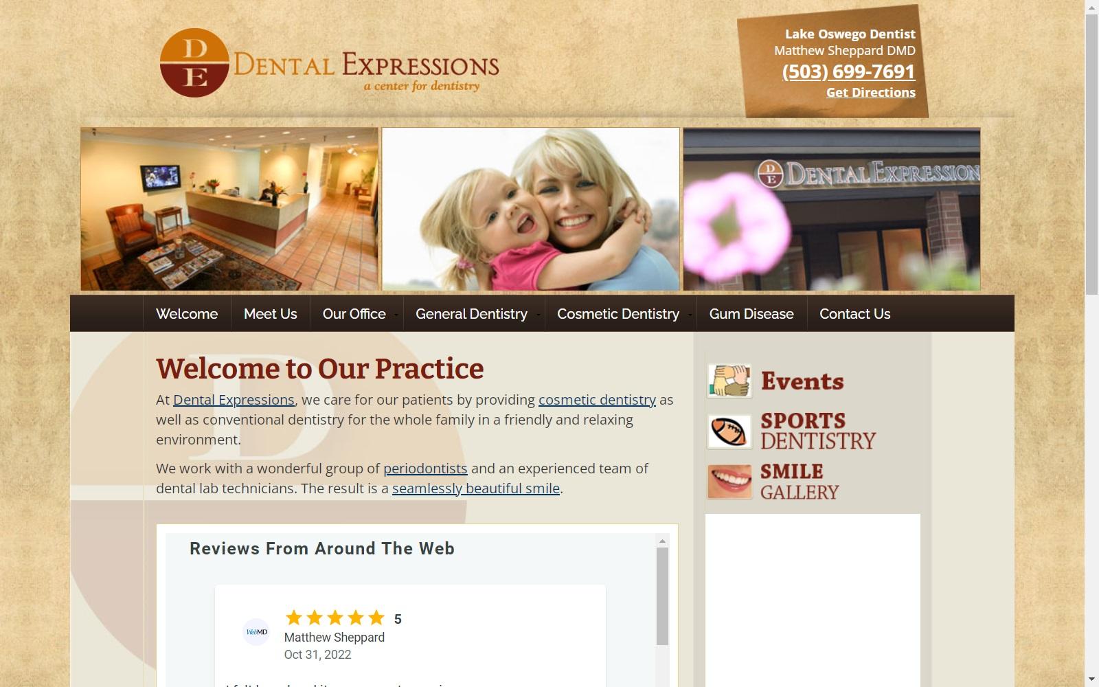 Expressions Dental Lab Inc screenshot