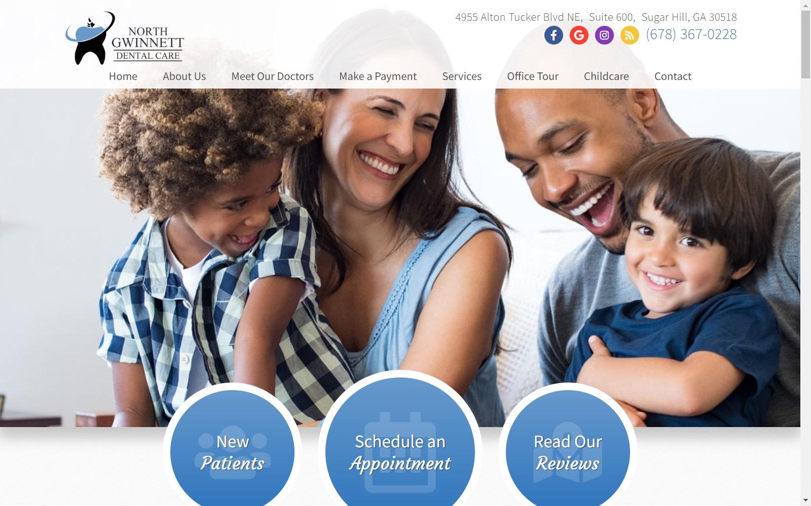 North Gwinnett Dental Care screenshot