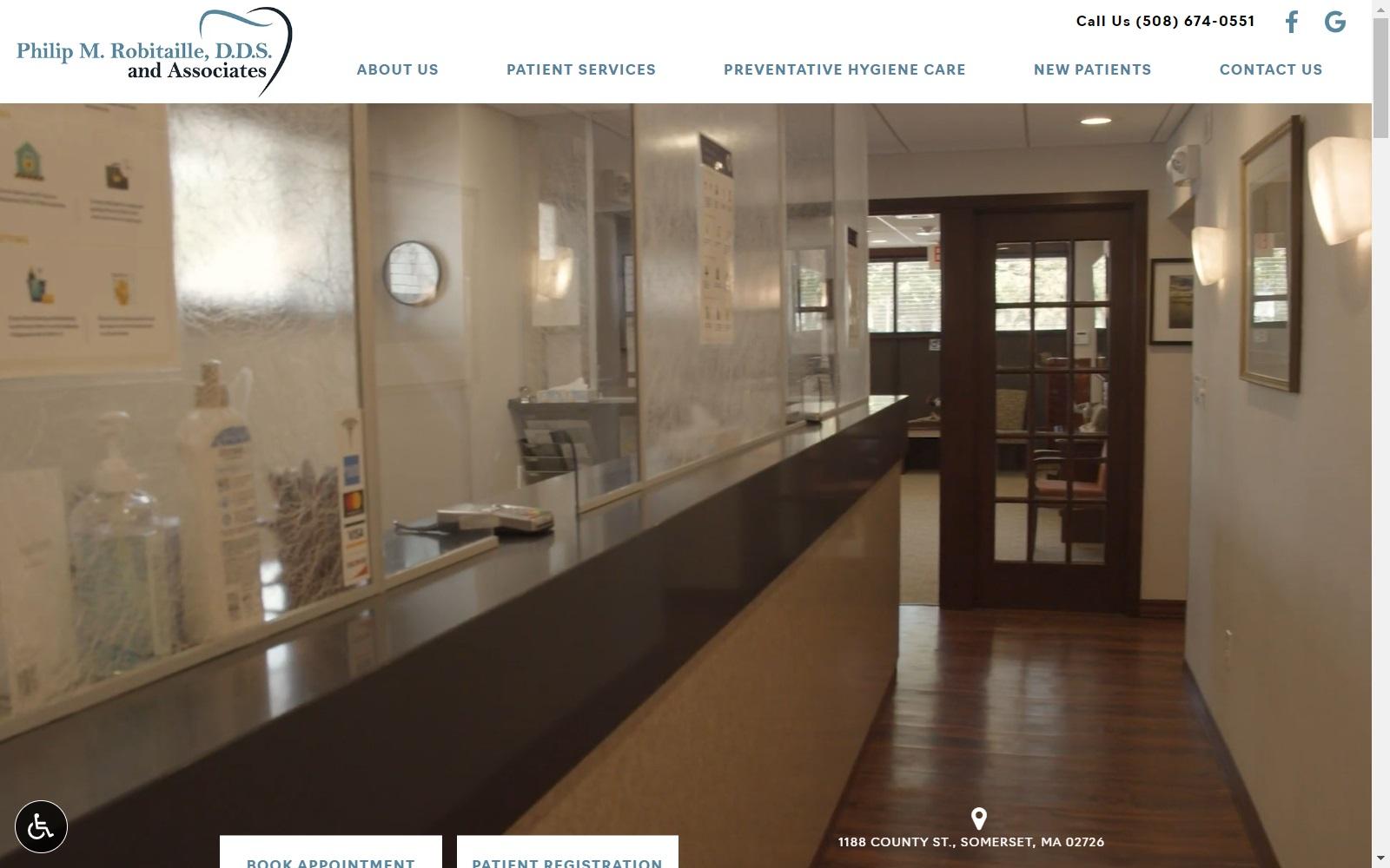 Robitaille Philip M DDS screenshot