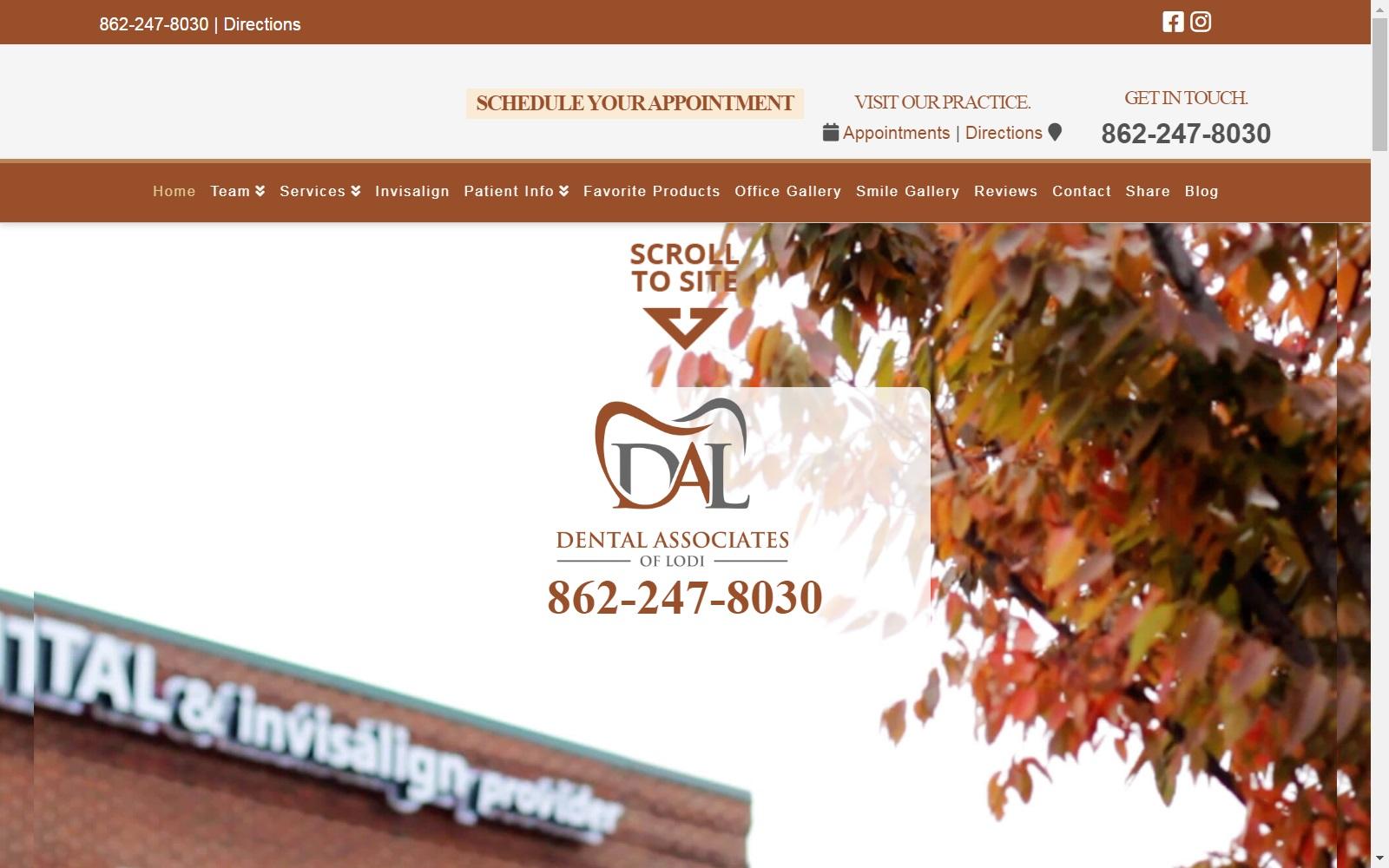 Dental Associates of Lodi screenshot