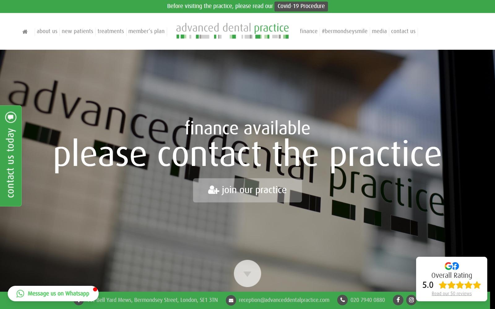 Advanced Dental Practice screenshot