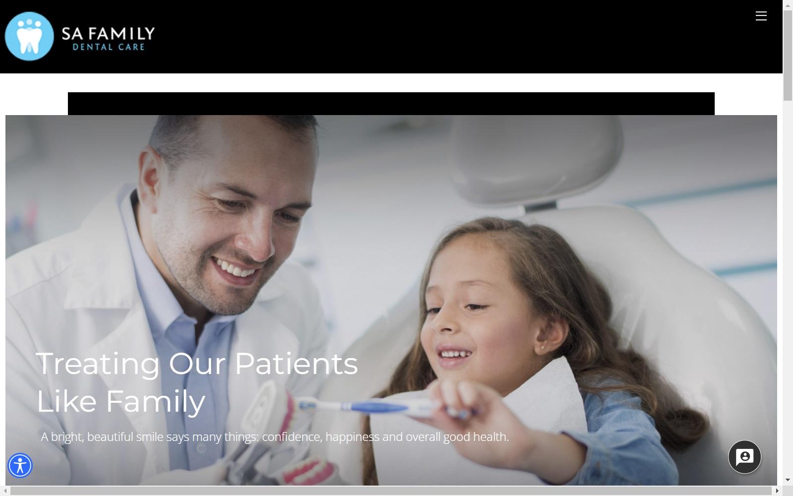 South Park Family Dental, P.A.: Izaddoust Shiva DDS screenshot