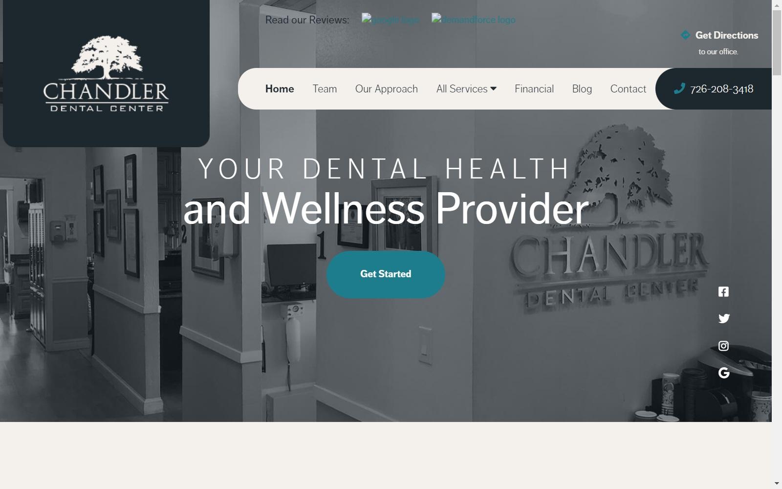 Chandler Dental Center screenshot