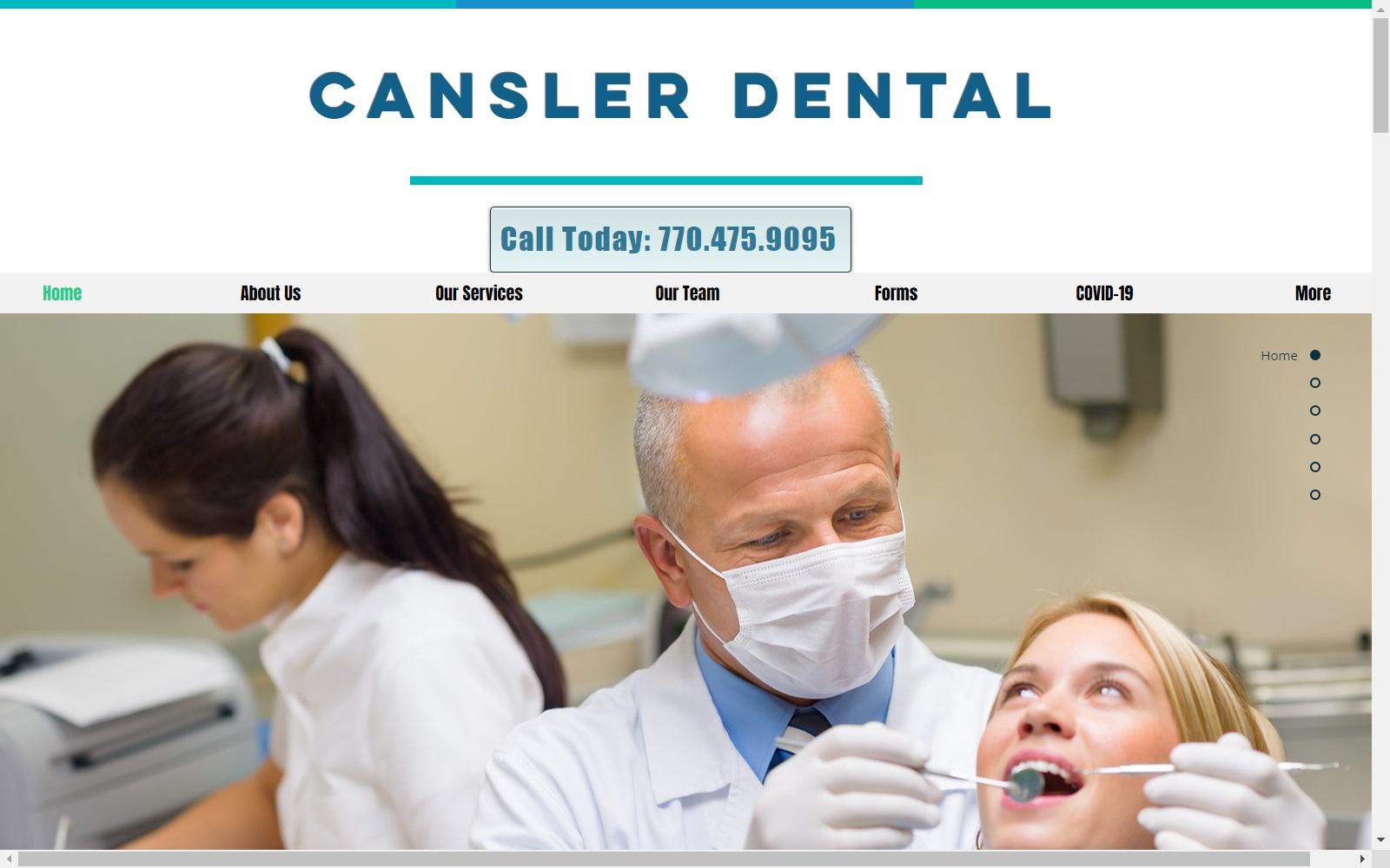 Cansler Dental screenshot