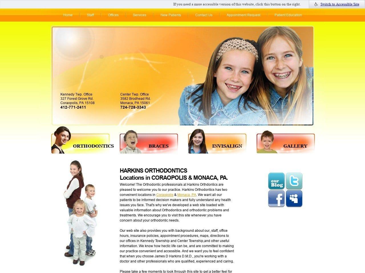 James D Harkins D.M.D. Othodontics