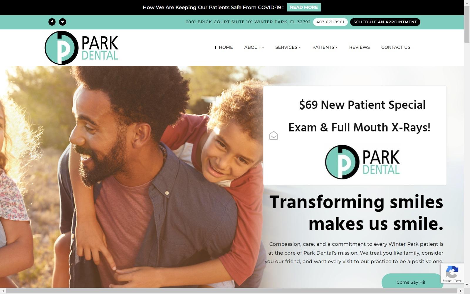 Park Dental screenshot