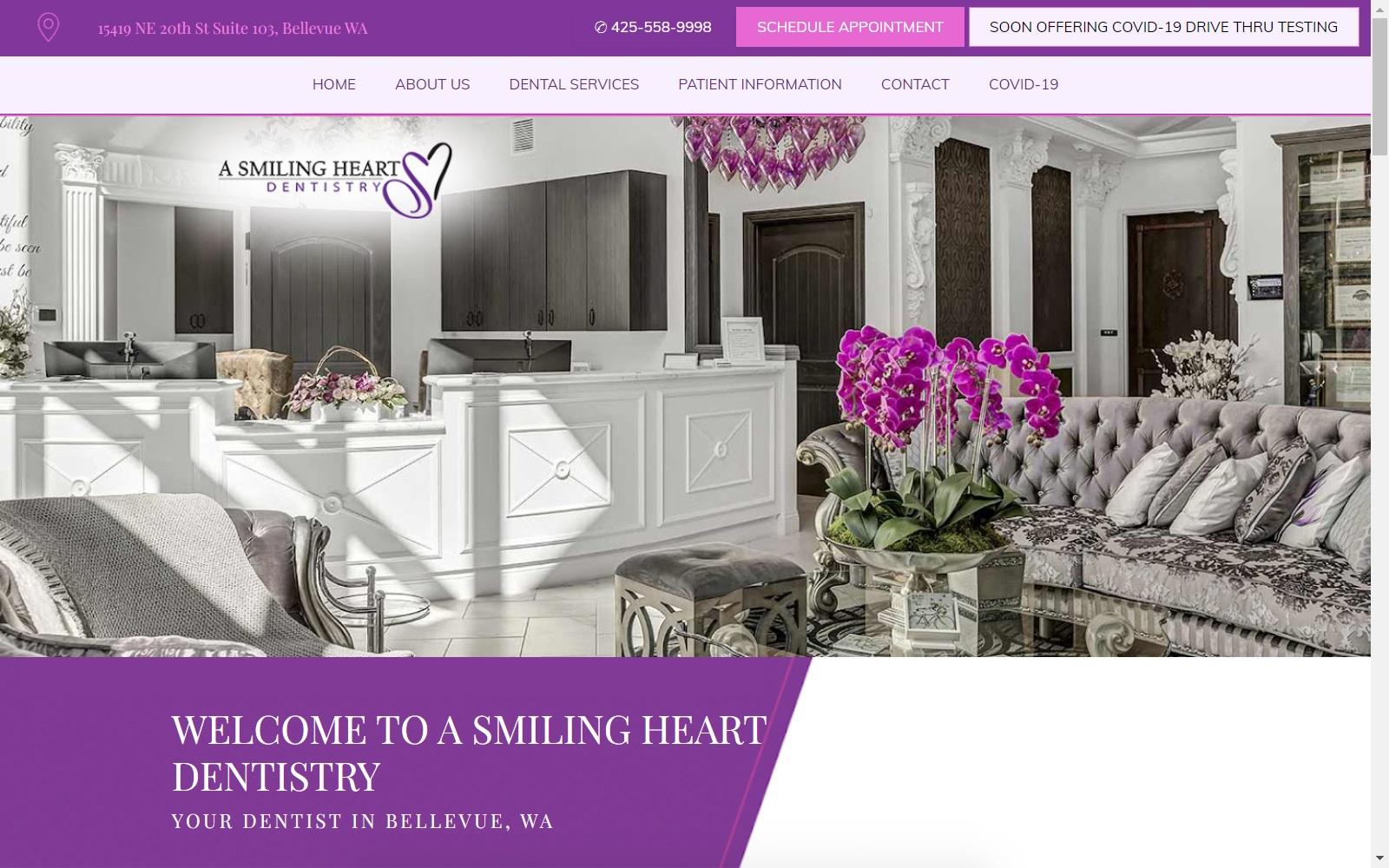 A Smiling Heart Dentistry screenshot