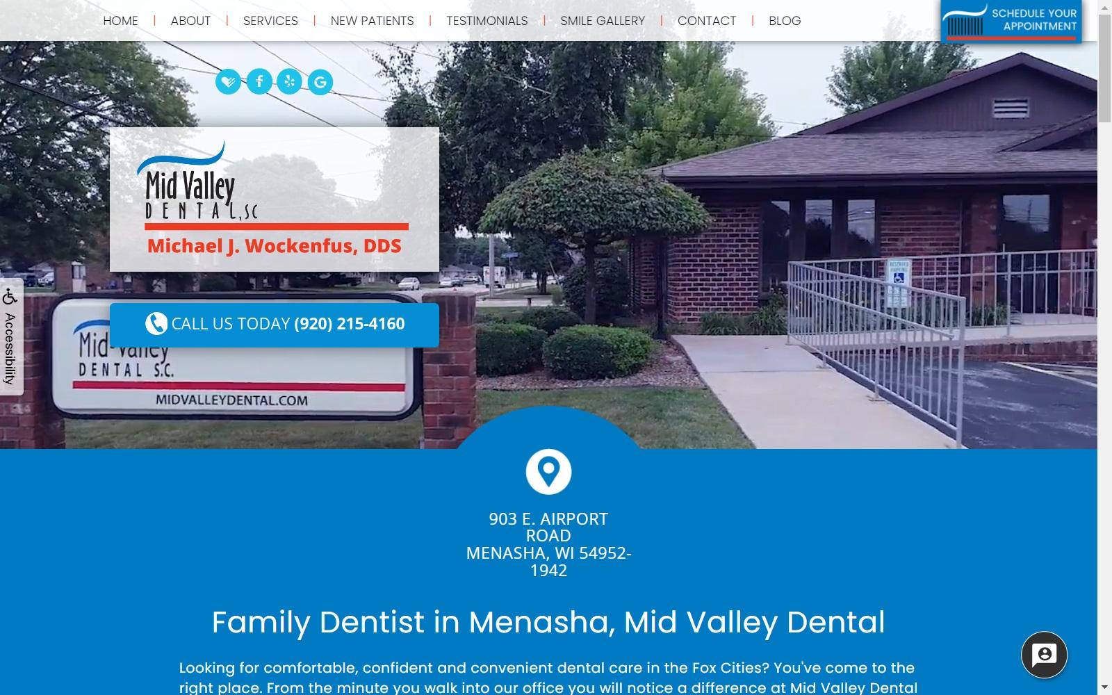 Mid Valley Dental, S.C. screenshot