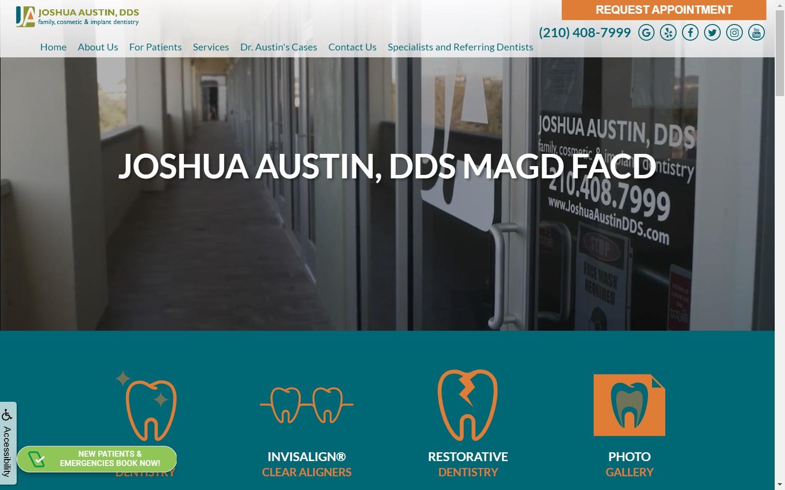 Joshua Austin, DDS screenshot