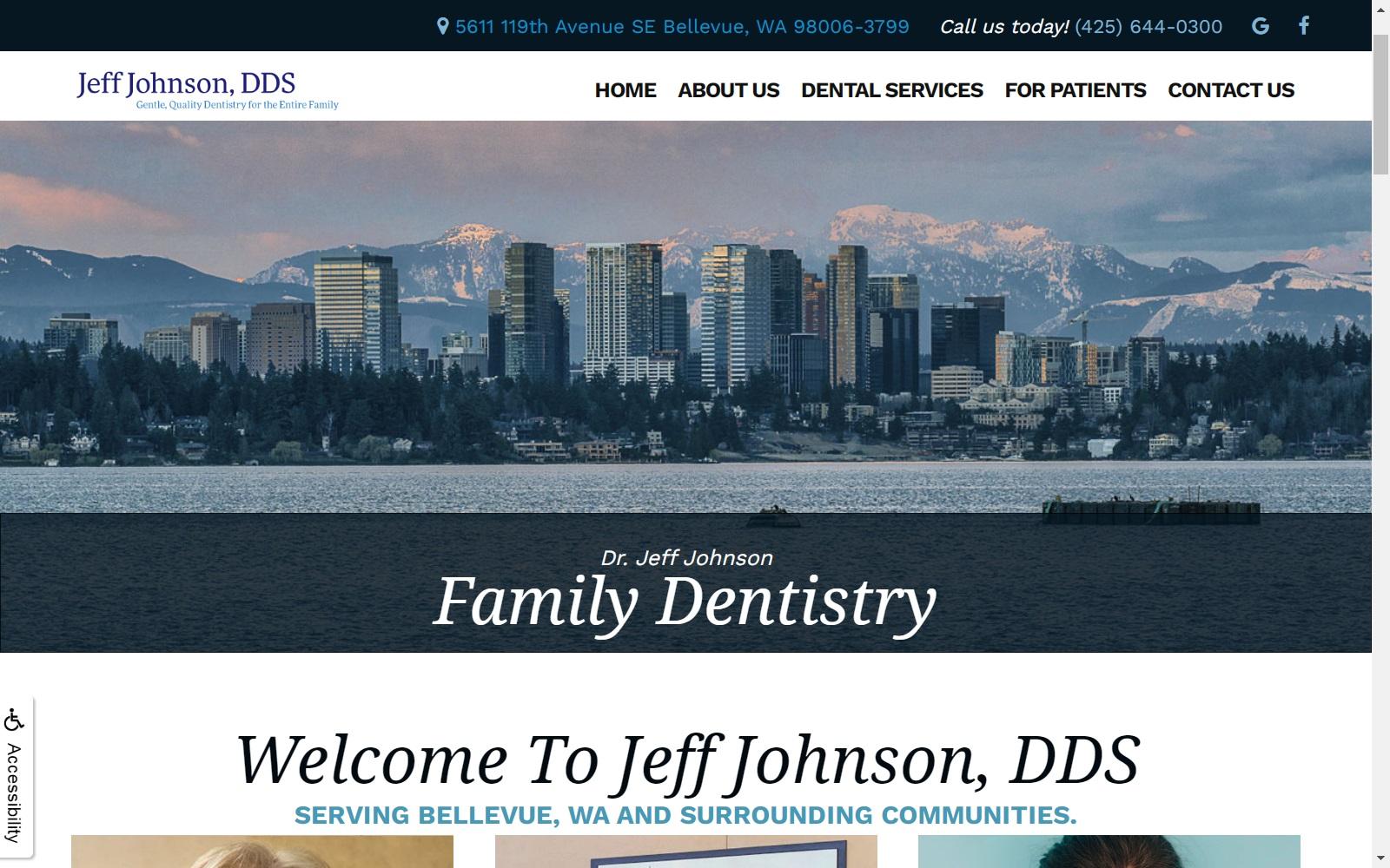 Jeff Johnson DDS screenshot