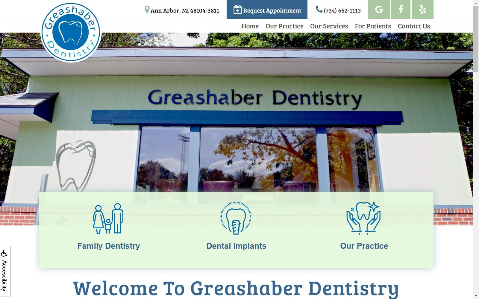 Greashaber Dentistry screenshot