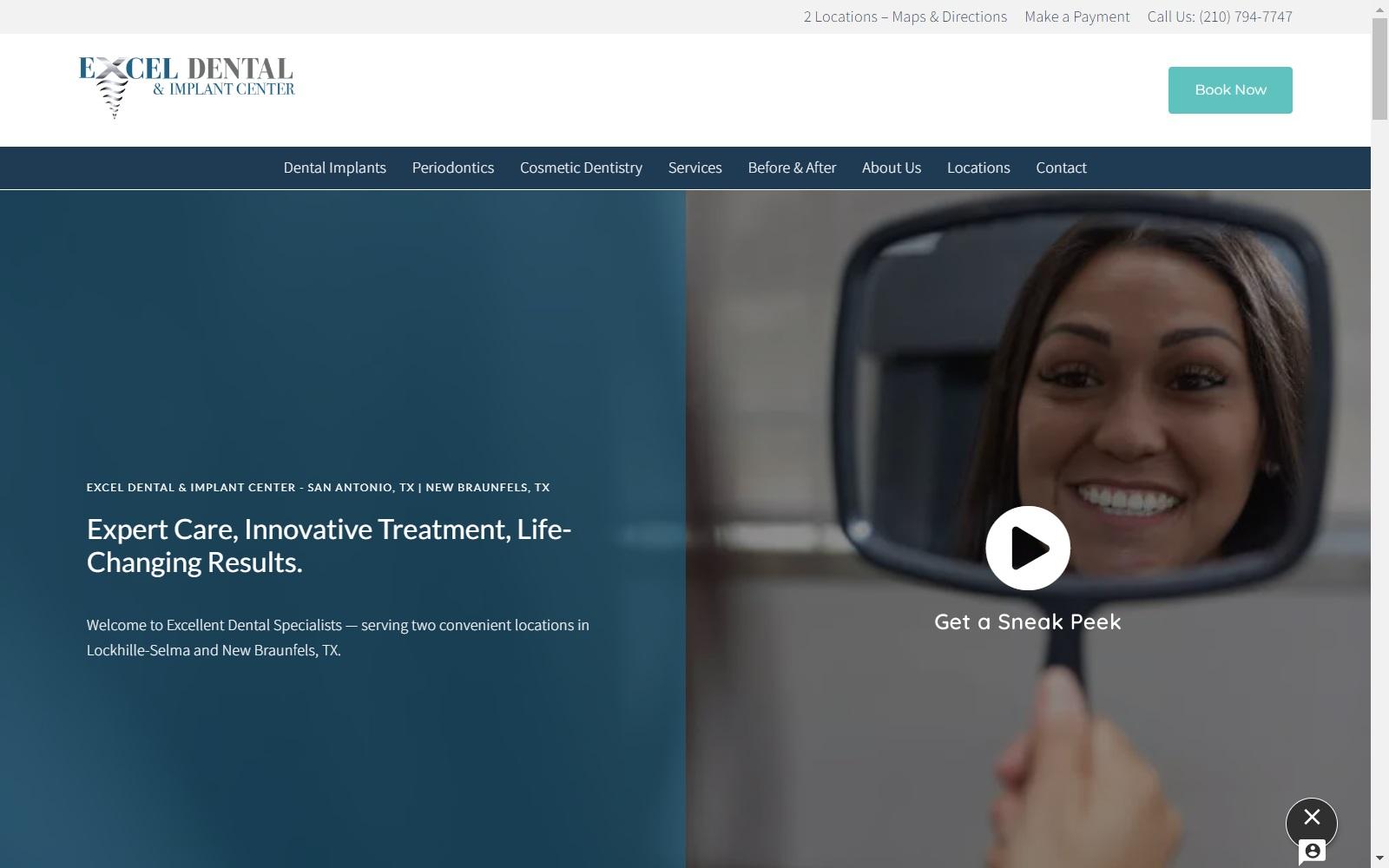 Excel Dental & Implant Center screenshot