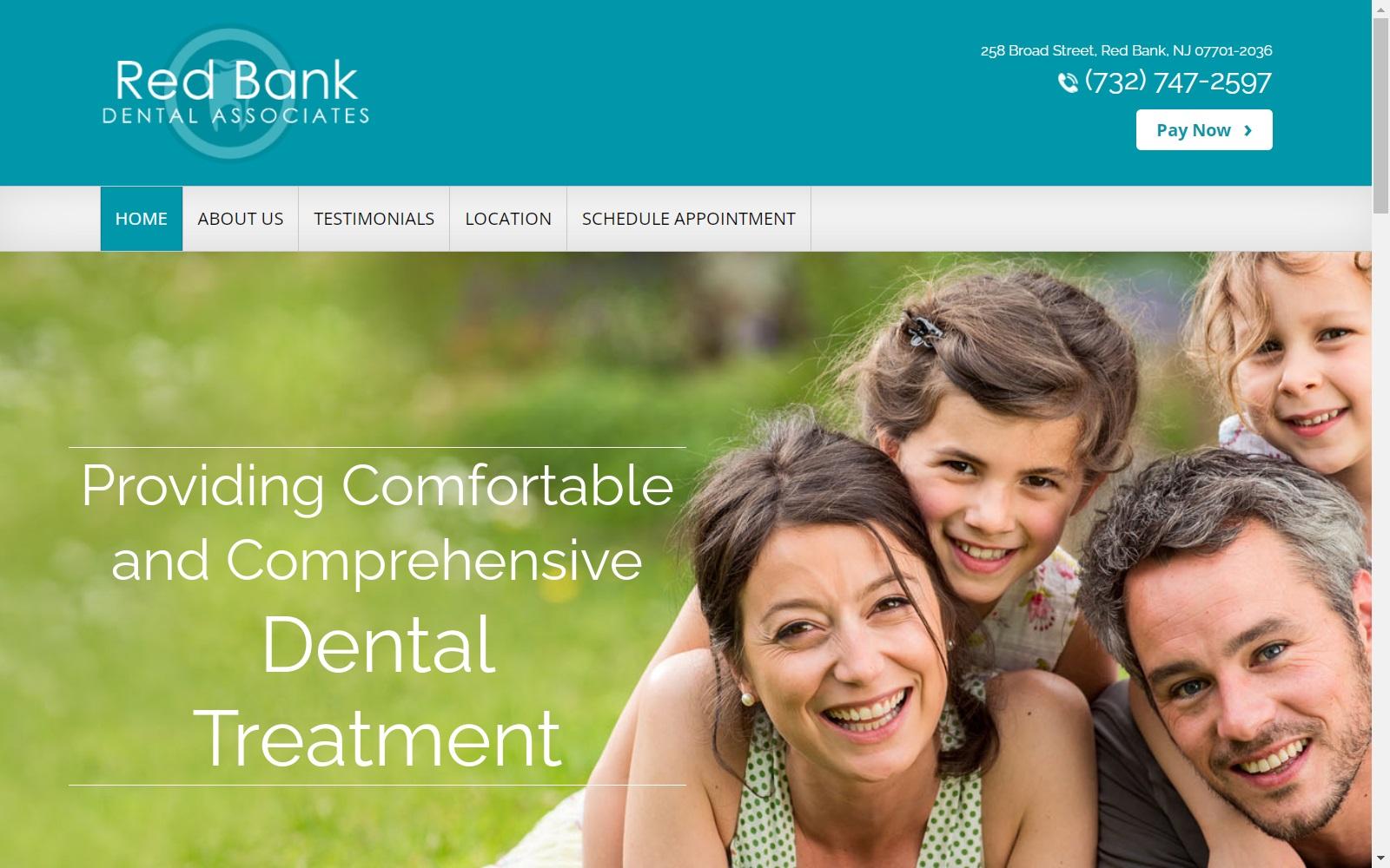 Red Bank Dental Associates screenshot