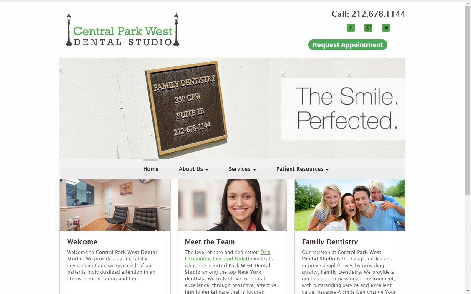 Central Park West Dental Studio screenshot