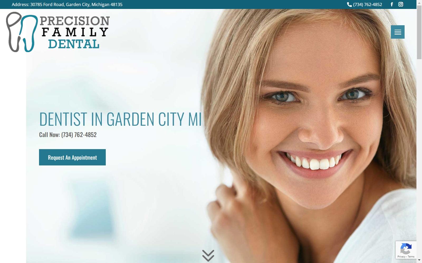 Precision Family Dental screenshot