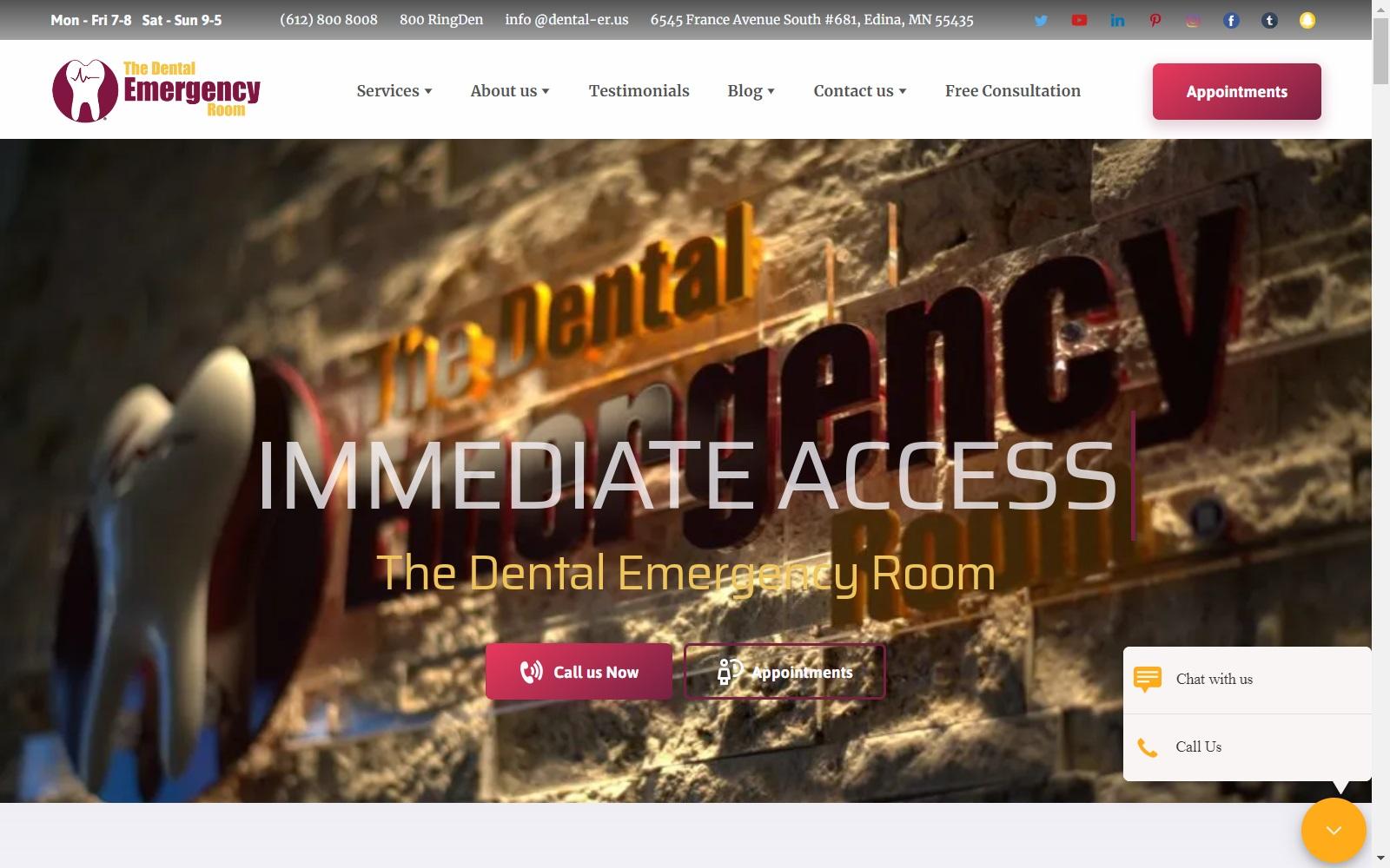 The Dental Emergency Room