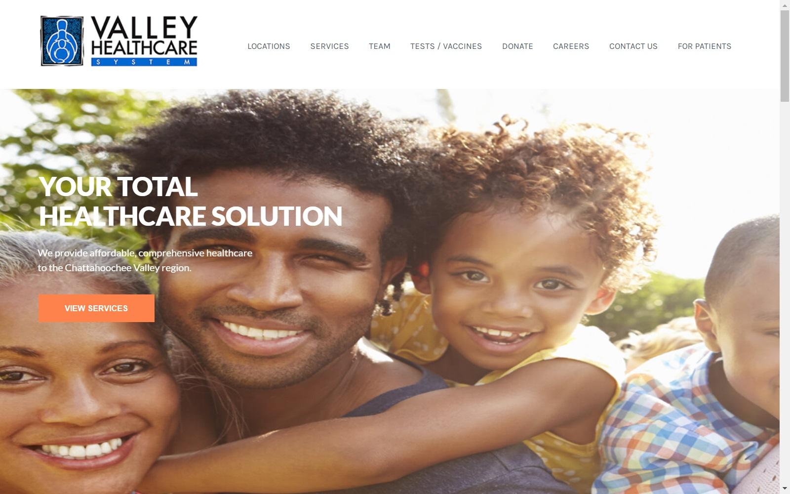 Valley Healthcare System screenshot