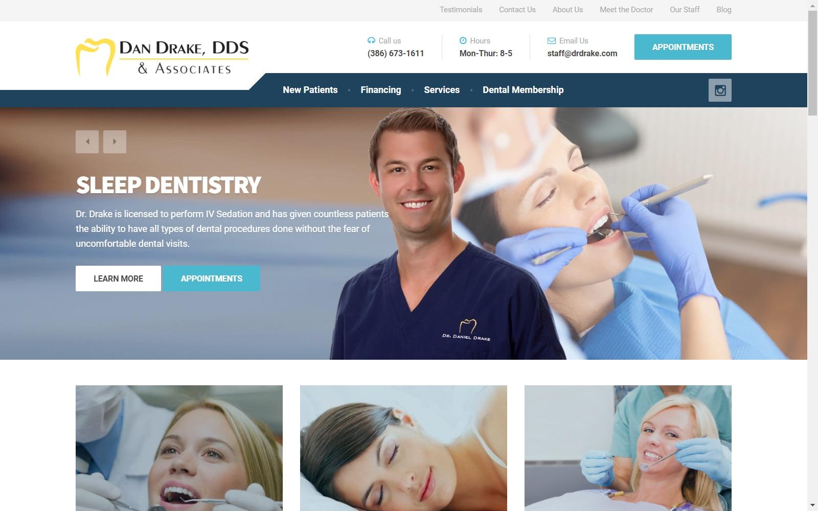 Dan Drake, DDS & Associates screenshot