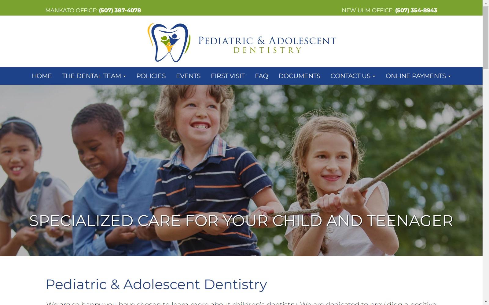 Pediatric & Adolescent Dentistry screenshot