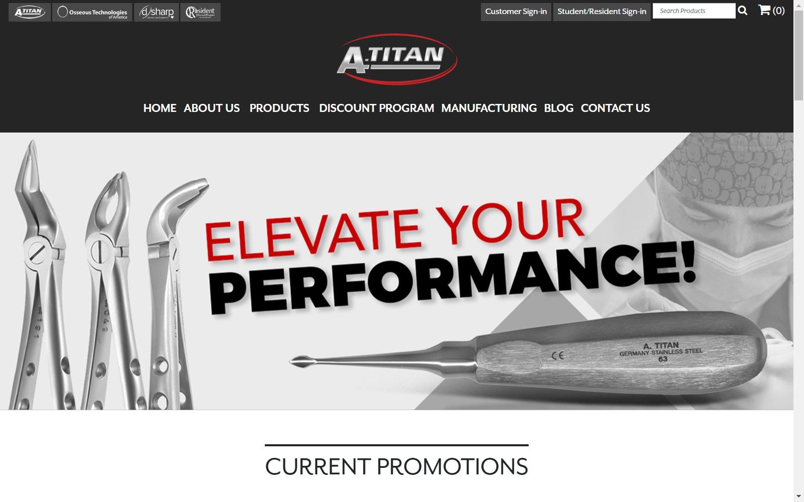 A. Titan Instruments screenshot