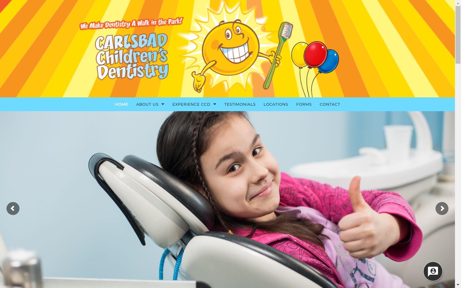 Carlsbad Children's Dentistry screenshot