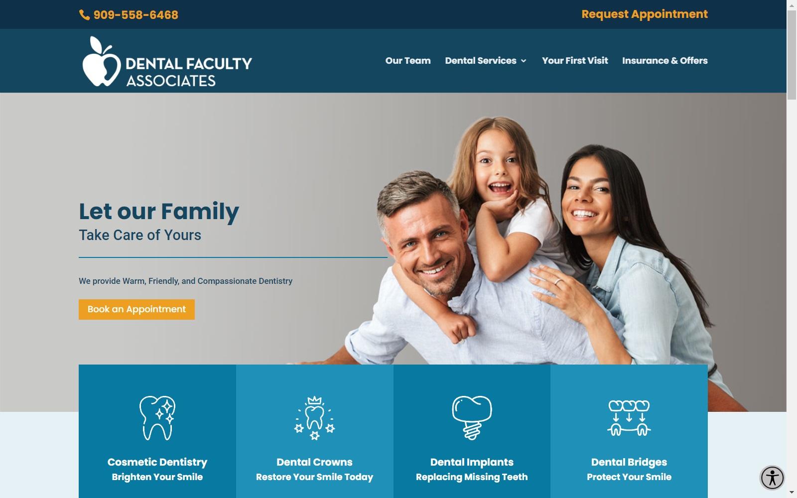 Dental Faculty Associates screenshot