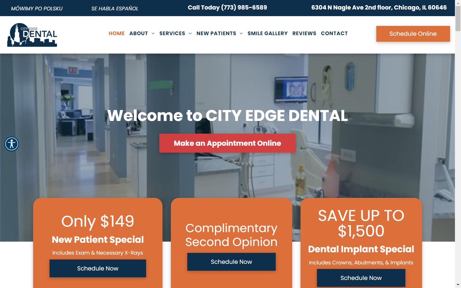 City Edge Dental Associates screenshot