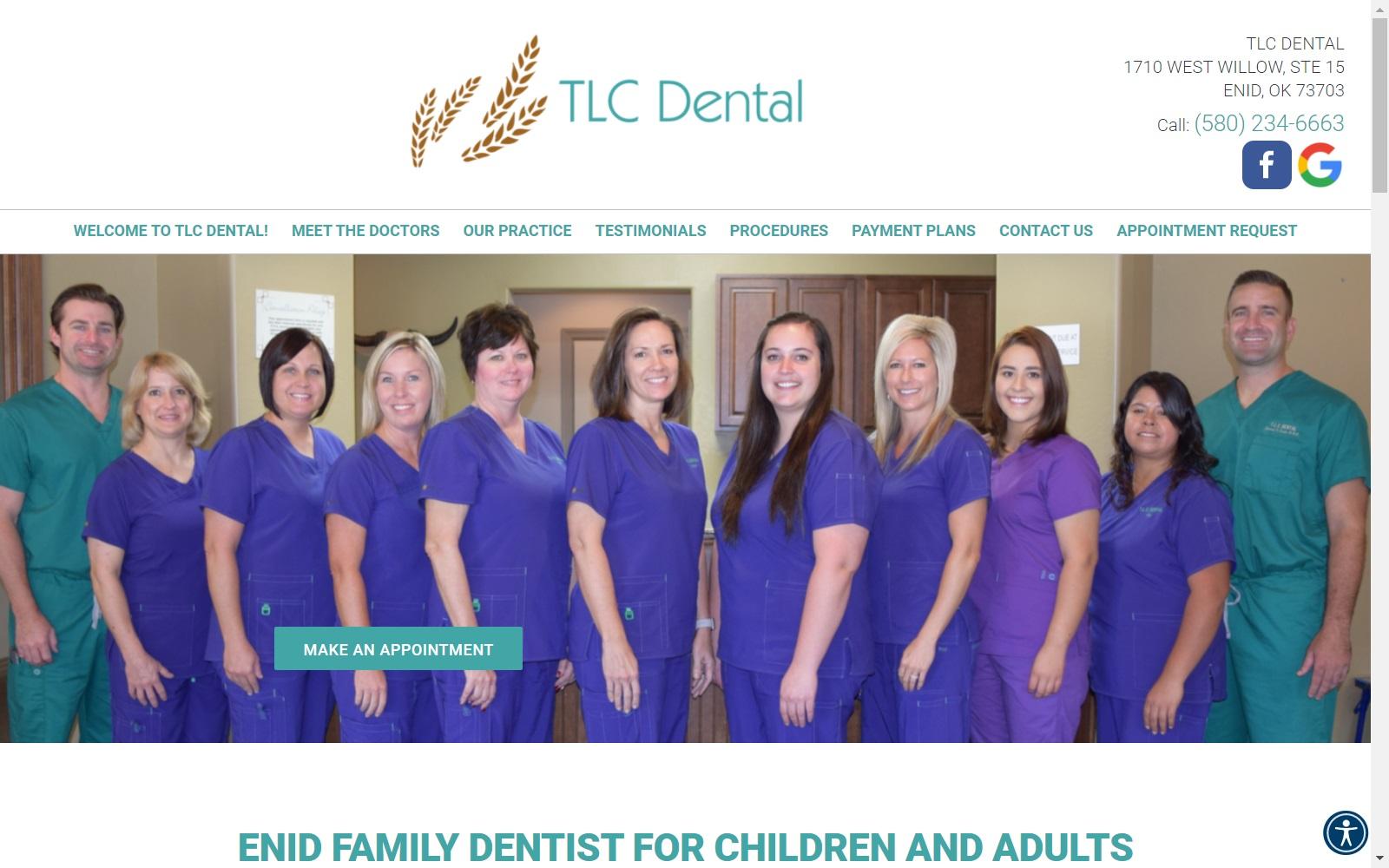 TLC Dental screenshot