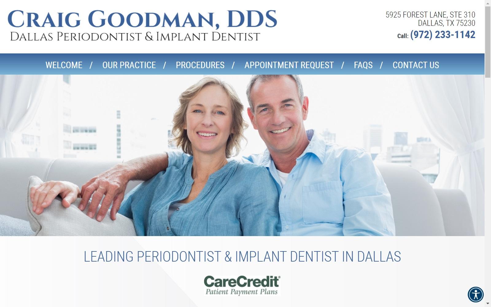 Dr. Craig Goodman DDS screenshot