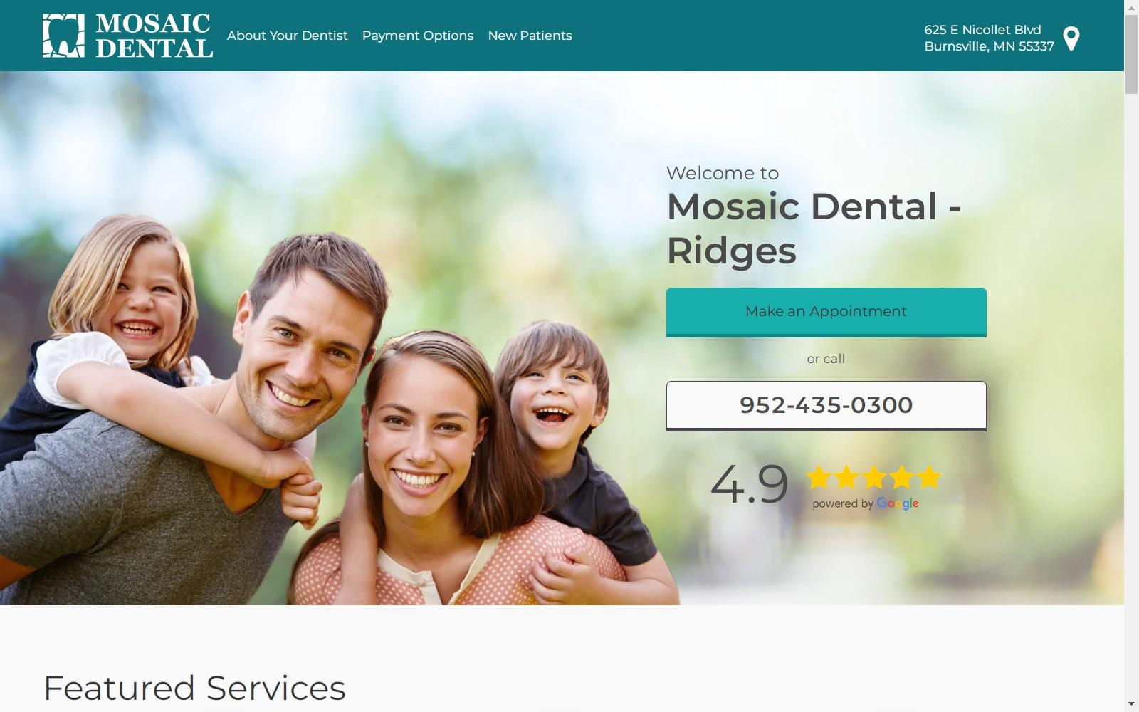 Dr. Glenn A. Perkins DDS screenshot