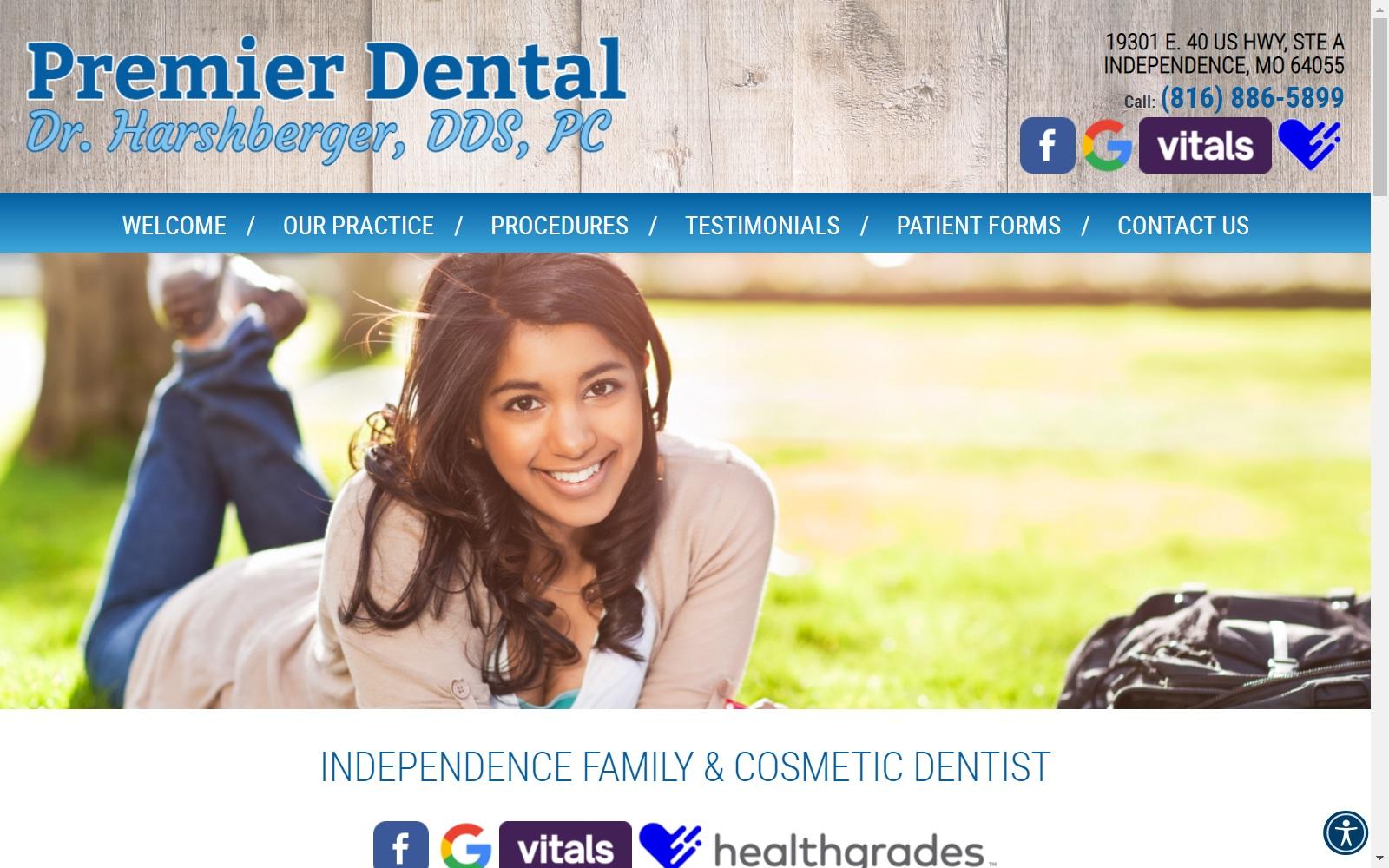 Douglas E Harshberger DDS screenshot