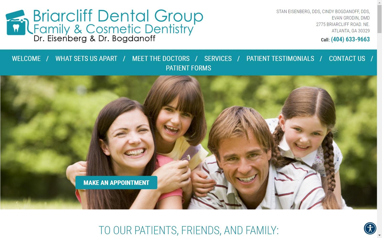 Dr. Cindy Bogdanoff DDS screenshot