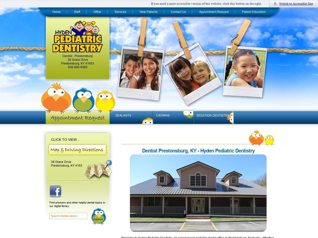 Hyden Pediatric Dentistry screenshot