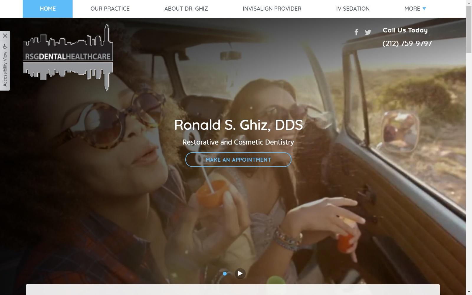 Ronald S. Ghiz DDS screenshot