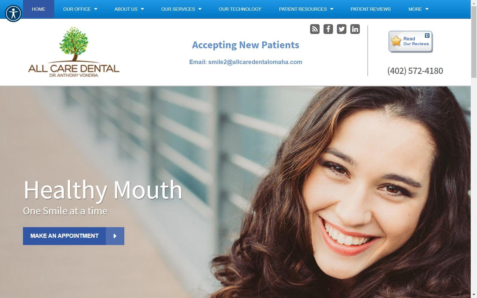 All Care Dental screenshot