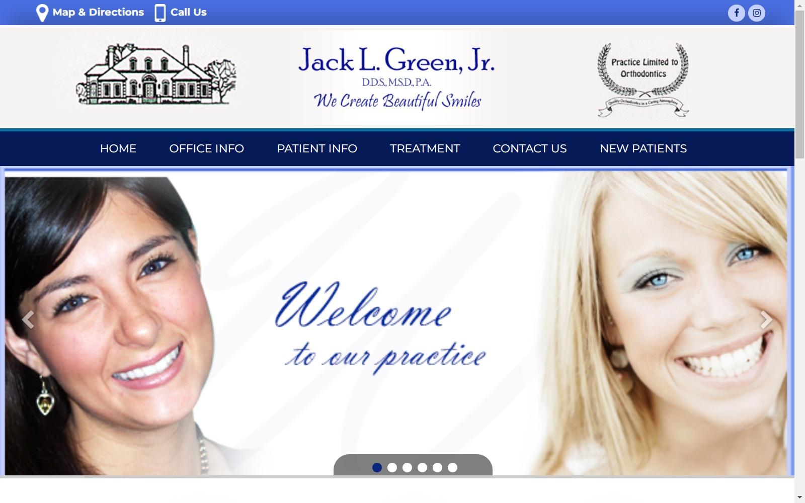 Jack L Green Jr PA screenshot