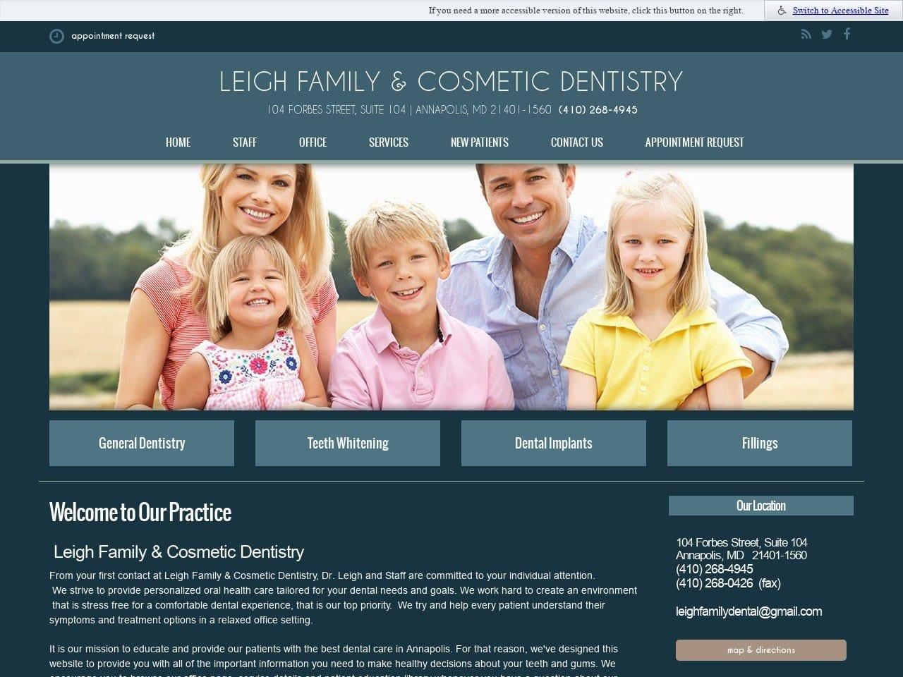 Leigh Robert a DDS screenshot