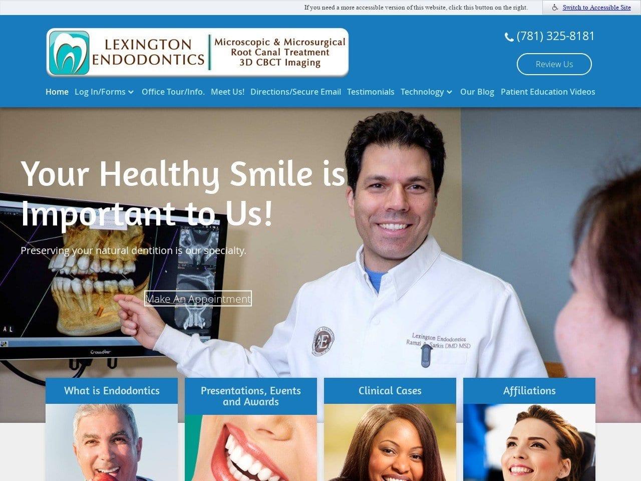 Lexington Endodontics screenshot