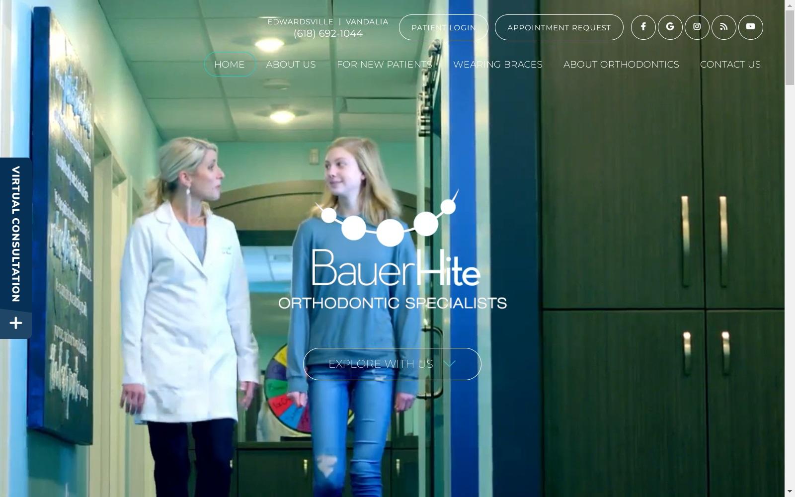 Bauer Hite Orthodontic Specialists screenshot