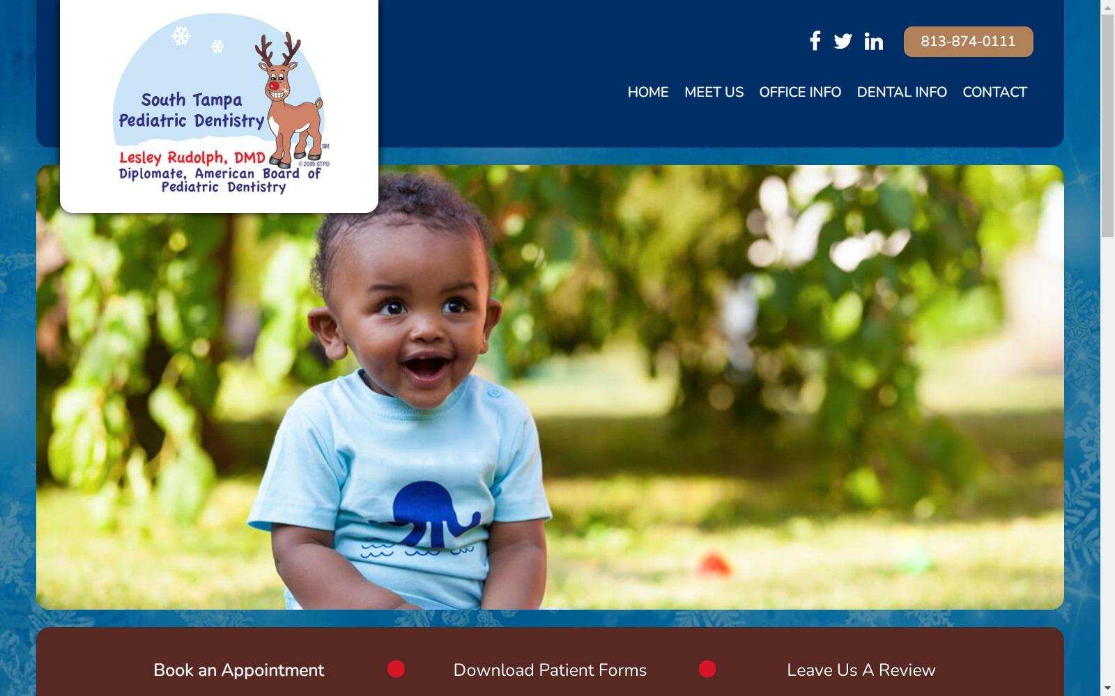 South Tampa Pediatric Dentistry screenshot