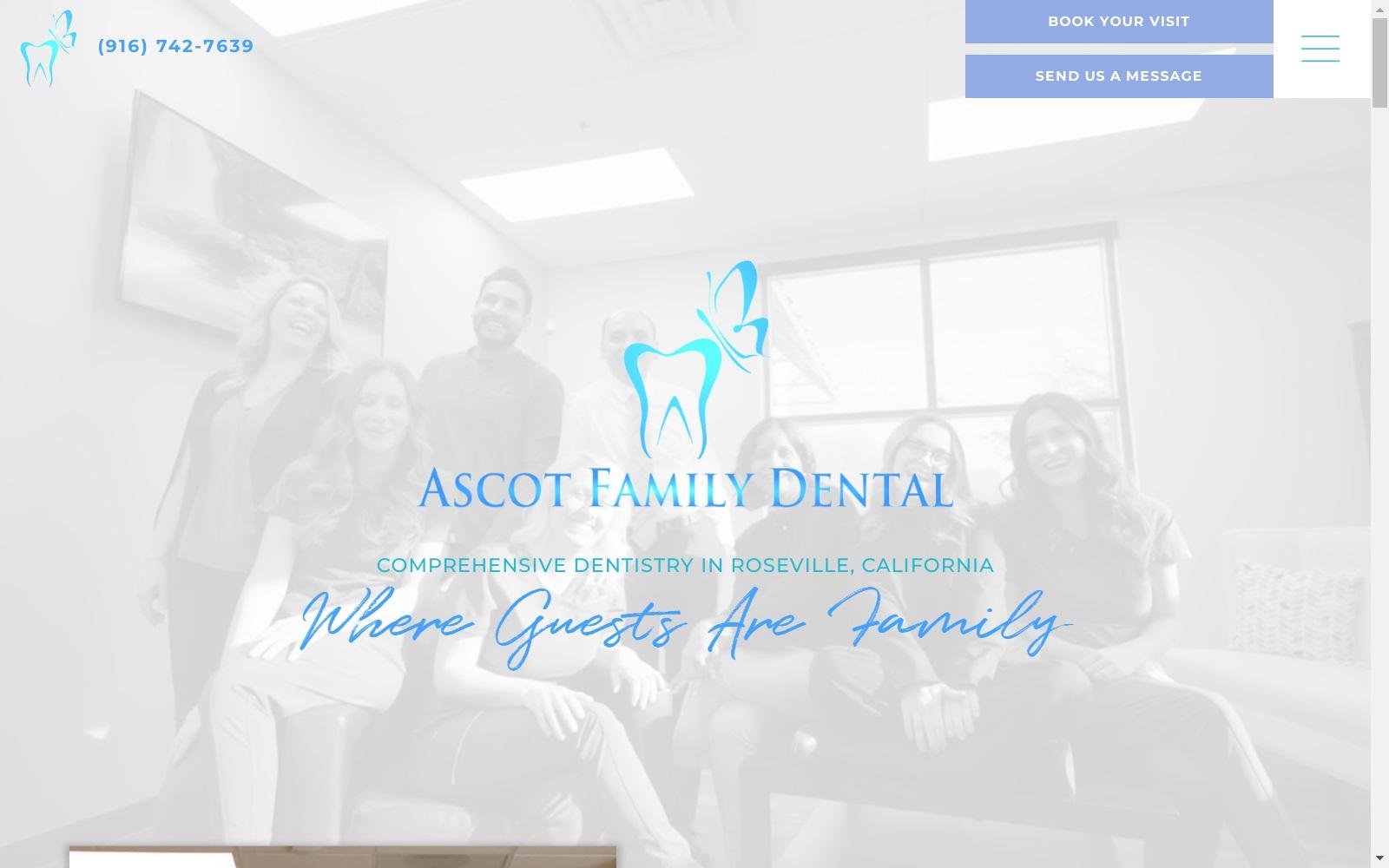 Ascot Family Dental screenshot