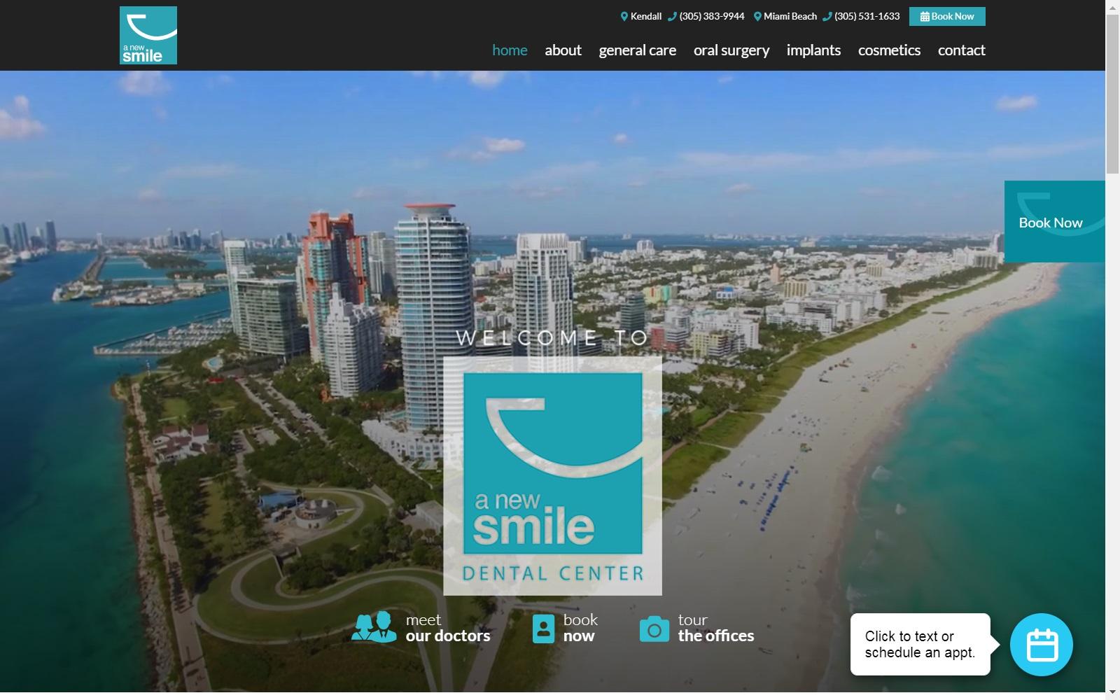 A New Smile Dental Center Salomon Nahon DDS screenshot