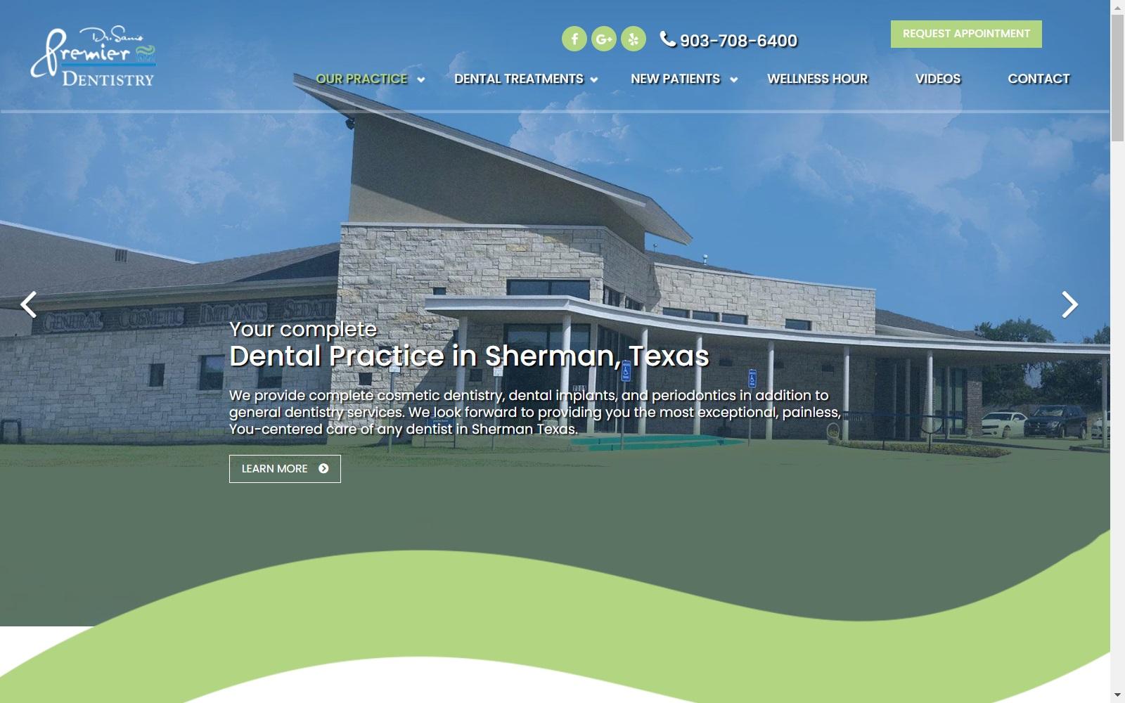 Dr. Sam's Premier Dentistry screenshot