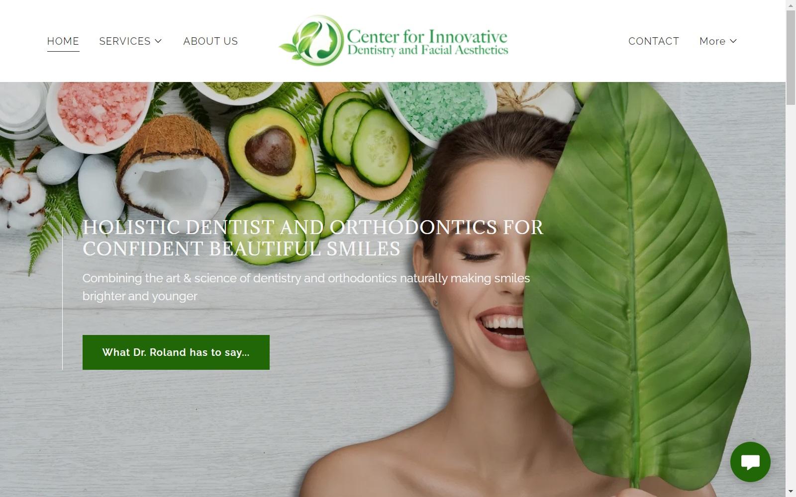 The Center for Innovative Dentistry & Facial Aesthetics screenshot