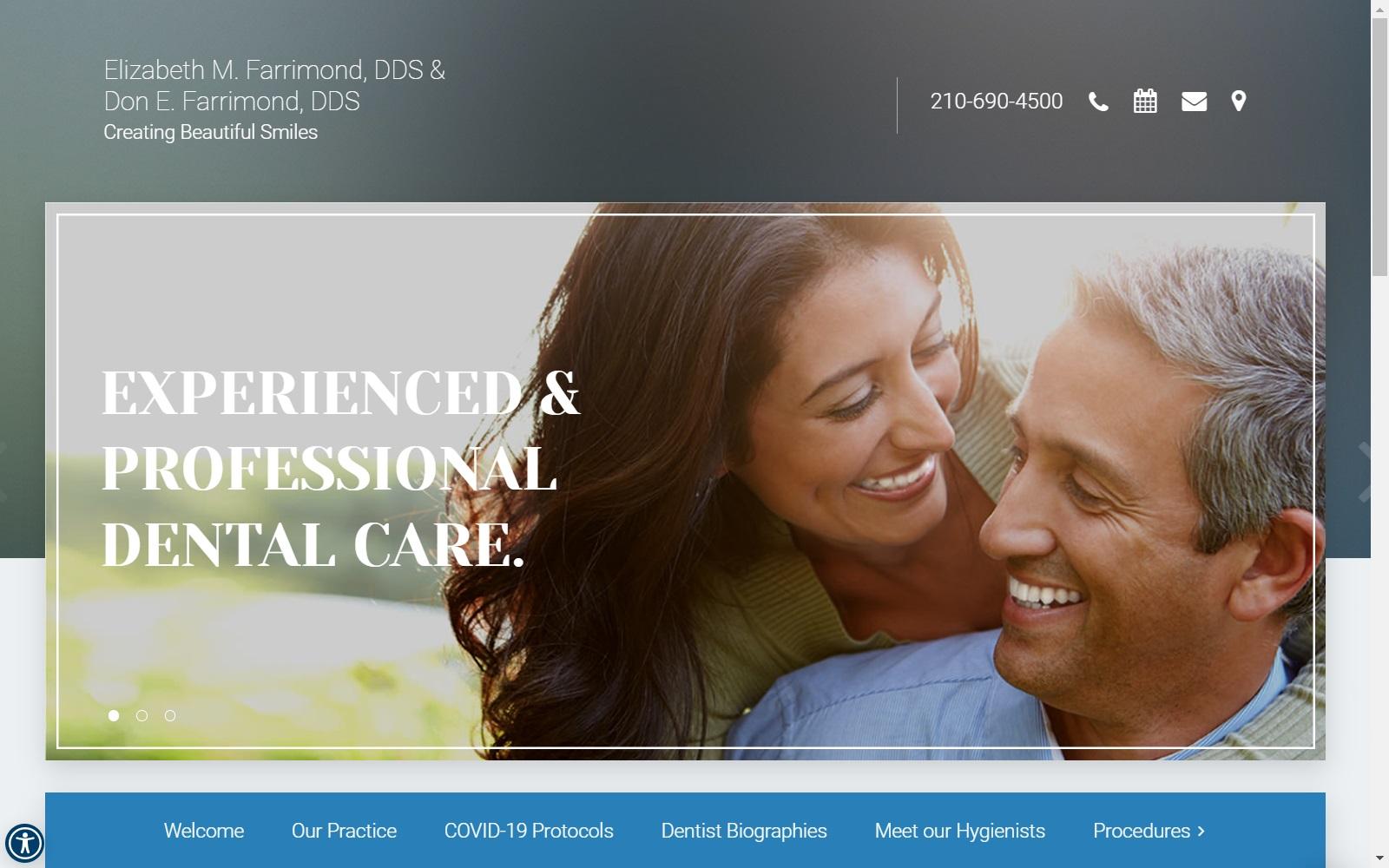 Dr. Elizabeth M. Farrimond, DDS screenshot