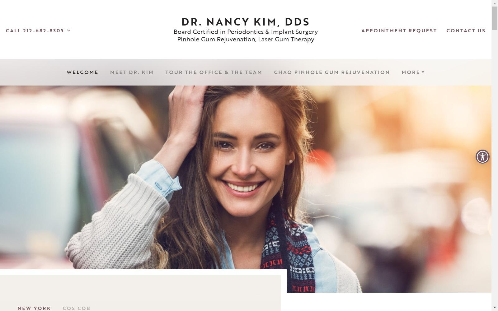 Dr. Nancy S. Kim DDS screenshot